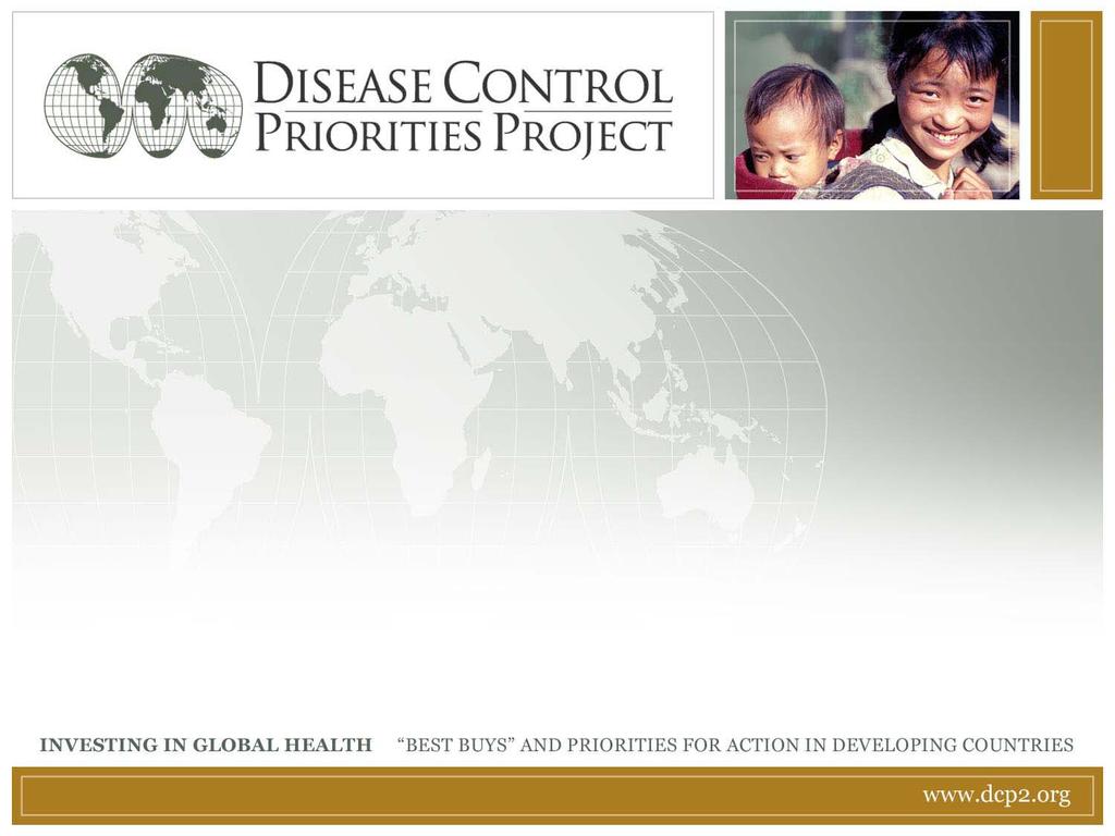 Disease Control Priorities and Rotavirus Presentation Vaccines Title