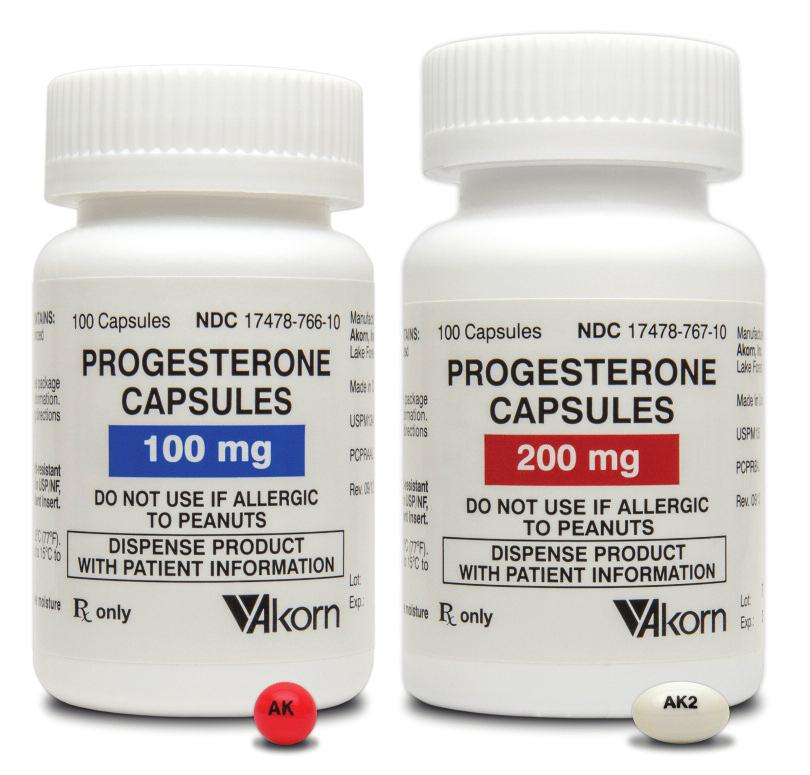 ENDOMETRIAL Progesterone Capsules Progesterone Capsules are indicated for use in the prevention of endometrial hyperplasia in nonhysterectomized postmenopausal women who are receiving conjugated