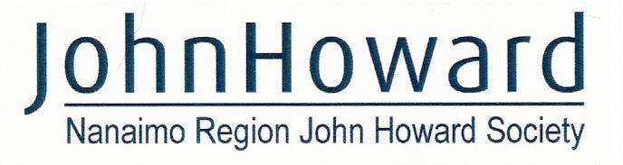 Nanaimo Region John Howard Society 200-1585 Bowen Road V9S 1G4 Nanaimo, BC 250-754-1266 www.johnhowardnanaimo.