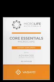 CORE ESSENTIALS MICROCAPS BUILD YOUR NUTRITION FOUNDATION It s no secret that our modern food supply is fraught with poor quality ingredients lacking in nutritional value.