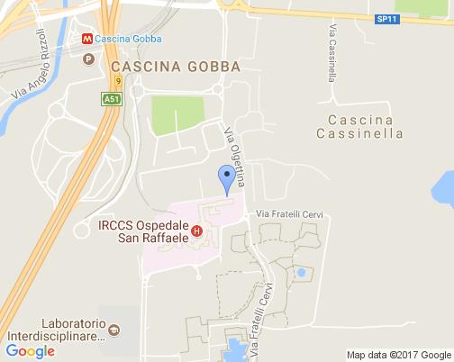 How to reach us IRCCS Ospedale San Raffaele Via Olgettina, 60 20132 Milano, Italy Phone: +390226432643 Fax: +390226437807 E-mail: informazioni@hsr.it Web-site: http://www.sanraffaele.