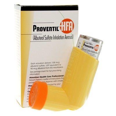 HFA ProAir Albuterol Proventil