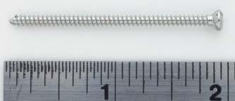 5 mm Shaft Screws May be used in the DCU portion of the Combi hole in the