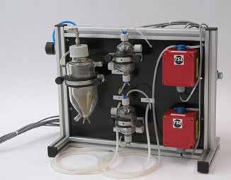 Dilution System By using the 2-port Cigarette Smoke Generator each exposure unit can be provided with its own individual smoke-to-air ratio.