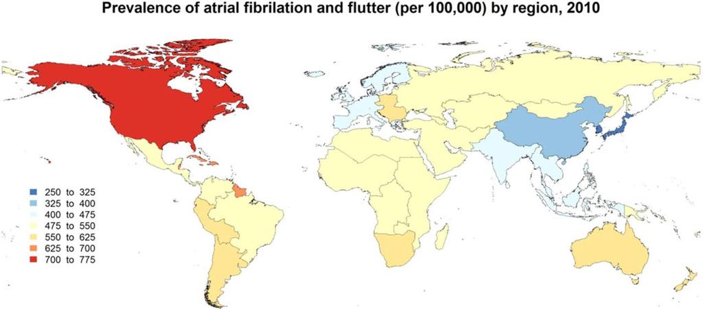34 million people in the world have atrial