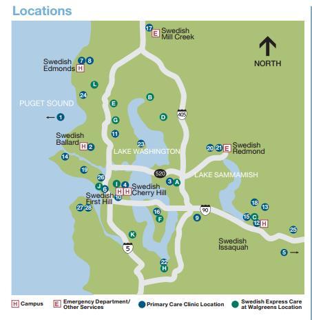Large health system in greater Puget Sound area Affiliated with Providence in 2012 5 Hospital Campuses 75+ specialties and