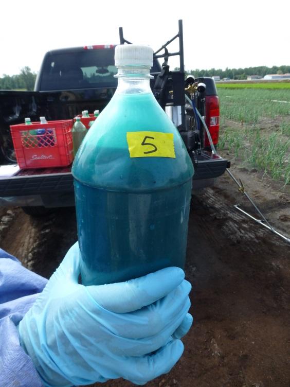 Food grade oil has some interesting activity, but also some problems: The adjuvants often separate in the spray