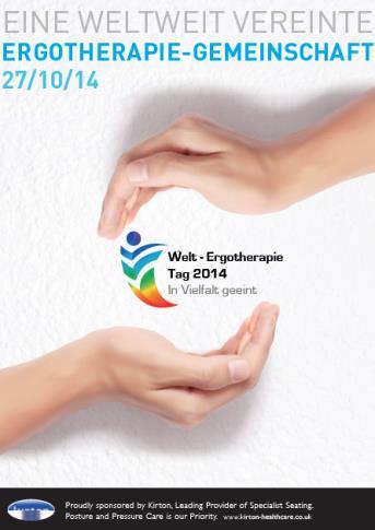 Special edition poster to commemorate World Occupational Therapy Day