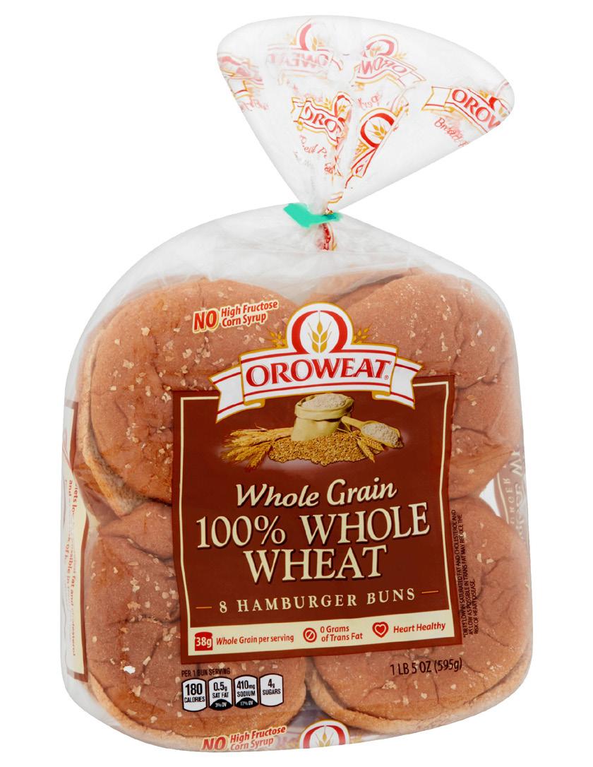 Id entifying Whole Grain-Rich Is as easy as One... Two... Three... One... Food is labeled as Whole Wheat.