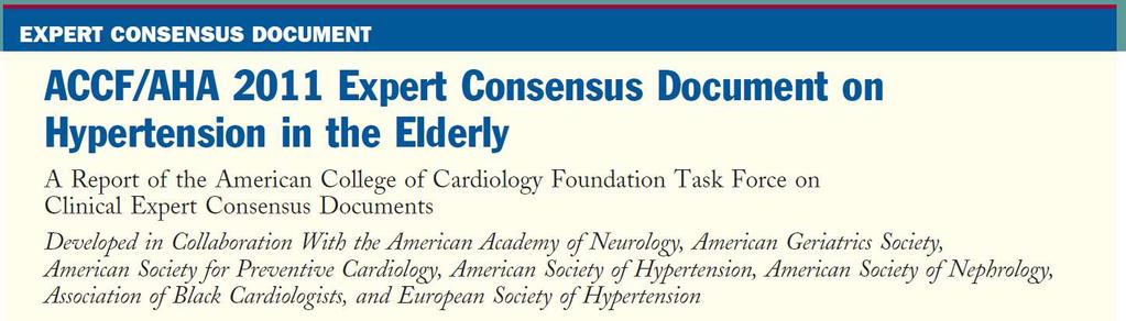 Evaluation of the elderly patient with known or suspected hypertension must accurately determine BP, and if elevated: 1) identify reversible and/or treatable causes;
