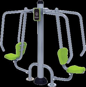 F Push Chairs Item Code : MF-003 Dimensions : 2090*650*1810 mm Push Chairs is heavy gauge steel, self-weighted machine built to support a vigorous workout for up to two people.