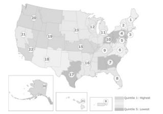 Spirometry Underuse Rates of Spirometry Use Vary by Region How Does Use in Your Region Compare?