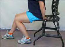 Knee Replacement: Exercise Program With Your Outpatient Physical Therapist Courtesy of: Sitting knee flex Sit on the edge of a bed or in a chair.