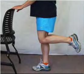 Knee Replacement: Exercise Program With Your Outpatient Physical Therapist Standing heel raises Standing