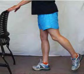 repetitions, 3 times a day. Standing hip abduction Standing  Slowly kick your healing leg out to the side.