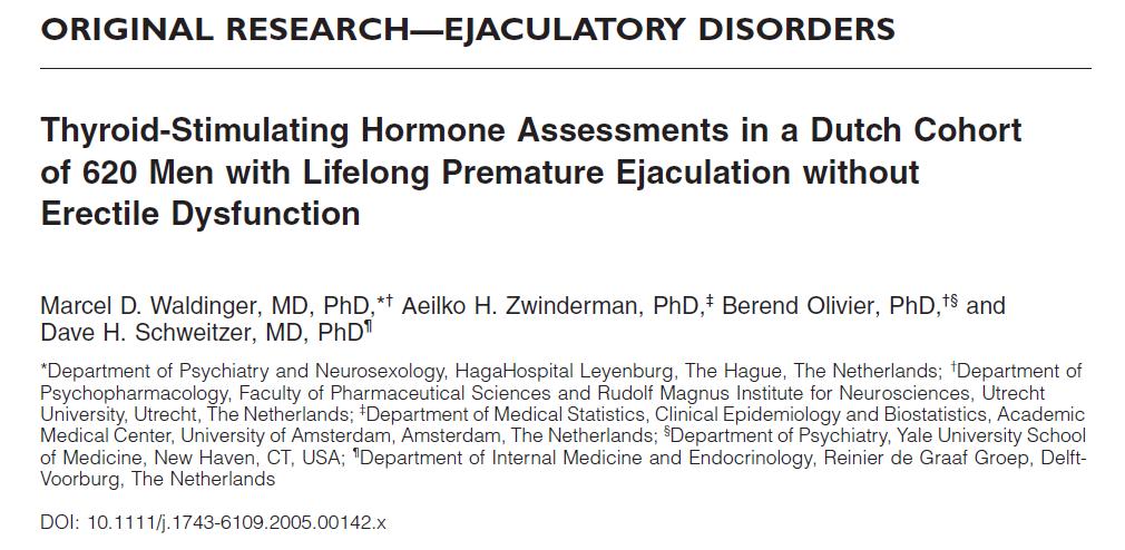 No association between PE and thyroid hormones in