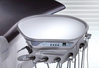 Depending on your requirements, you can choose between integrated instruments in the backrest of the patient s chair, a shouldermounted tray or a