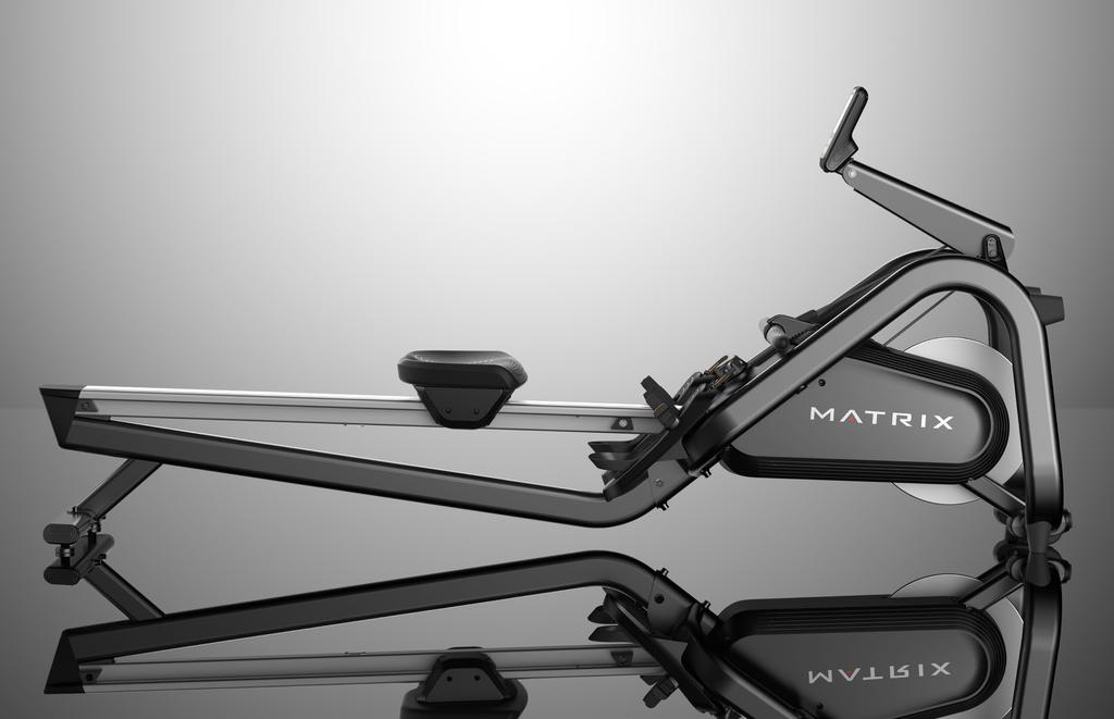 WAVE DESIGN LANGUAGE A design language that blends form with training Using a metaphorical Wave design, the Matrix Rower connects users with an on-the-water rowing experience.