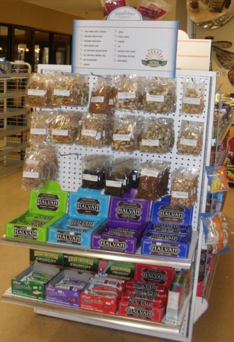 Retail Stores Now offers 12 new healthier snacks (e.g.