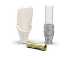 Final restoration Single units on implant level Single-unit screw-retained solutions can be done at implant level utilizing either the Atlantis CustomBase solution, Atlantis Crown Abutment or