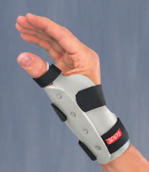 Ideal for thumb and wrist arthritis, tendinitis, and de Quervain s. Adjustable metal stay along the thumb and wrist can be removed as condition improves.