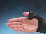 4mm) Omegau Max thermoplastic insert for custom support. Removable insert restricts movement of the wrist and thumb joints and can be trimmed.