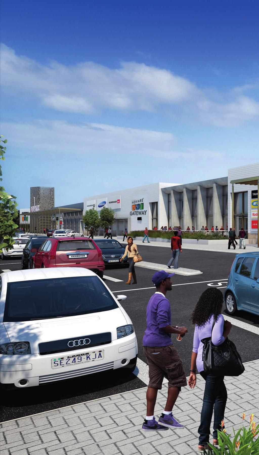 [ BUSINESS FOCUS_NOVARE EQUITY PARTNERS ] Location, Location, Location The Novare Gateway mall in Abuja is a huge construction project.