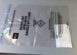 container into request form bag Seal request