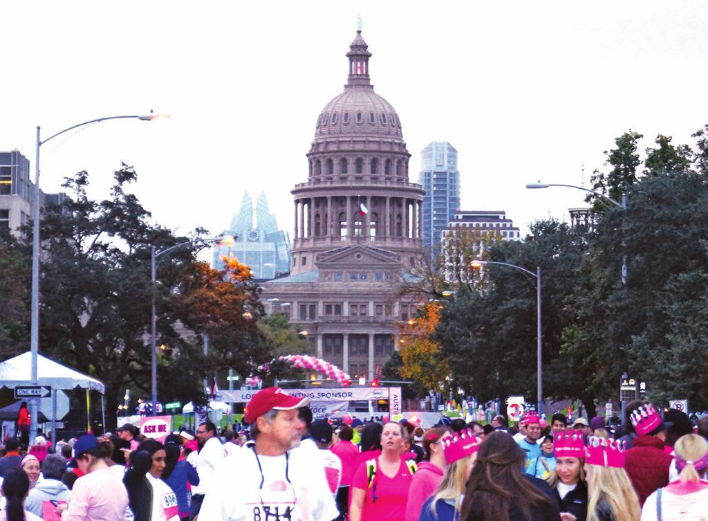 WH WE ARE Susan G. Komen Austin is an Austin-based nonprofit committed to saving lives locally and fighting breast cancer globally.
