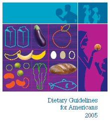 U.S. Dietary Guidelines Joint effort by the USDA and the Dept.