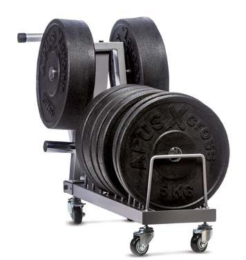 Bumper plates, Storage trolley 5 kg, 10 kg, 15 kg, 20 kg highly resistant to mechanical