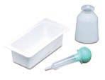 Urology 1-800-364-6057 Irrigation Supplies Bard Irrigation Tray Tray components vary to meet individual needs. Graduated flask packed in basin with peel back lid.