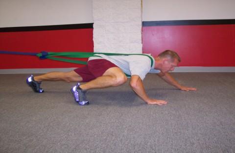 Upper torso strength, Lower Torso Strength and Reactive Core development without ever having to change the set-up.