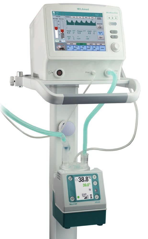 WILAflow Elite especially designed for the non-invasive ventilation of preterm infants or newborn infants predisposed with lung disease.