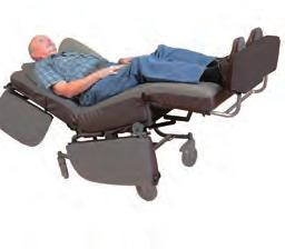 air bladder in the seating surface can be easily inflated