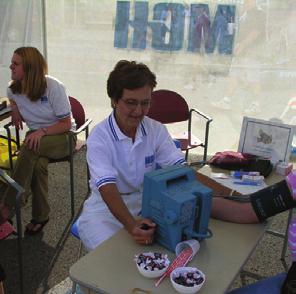 The hospital encourages organizations to contact the Community Outreach Department about area fairs, festivals and events.