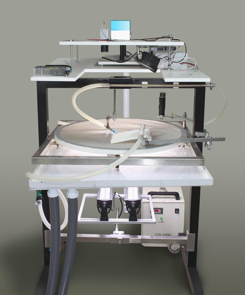 SEX SORTER PROTOTYPE MAIN COMPONENTS Camera CO2 Laser & Galvanometer scanner 1. Pupae dispenser 2. Pupae rotating disc 3.