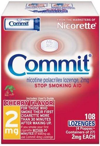 Nicotine Gum (Nicorette, etc.