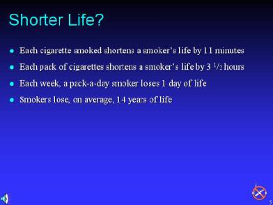 Secondhand Smoke (ETS) : Fact or Fiction Surgeon General s Report, 1986 Involuntary smoking is a cause of disease, including lung cancer, in healthy nonsmokers.
