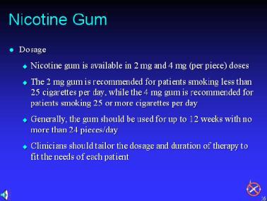 Nicotine Replacement Therapy 73 Nicotine
