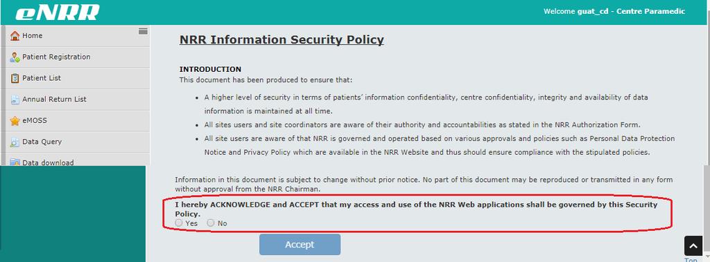 NRR Information Security Policy 1.