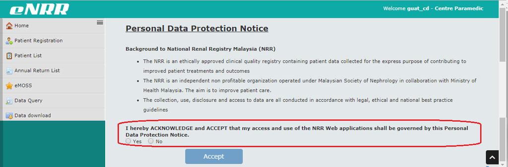 Personal Data Protection Notice 2.