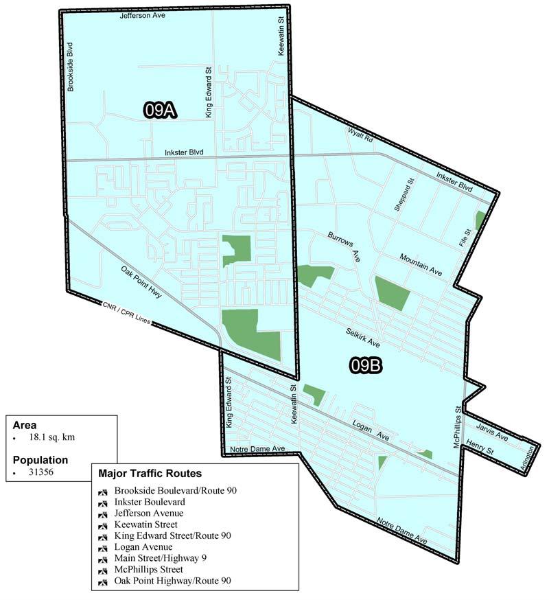 The Inkster Community Area (CA) is one of 12 community areas (CAs) in the Winnipeg Health Region (WHR).