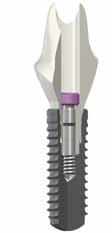 anatomically designed Straumann CARES Abutments in ZrO 2 allows direct veneering for screw-retained restorations.