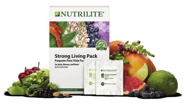 This combination of carefully selected supplements is designed to support healthy joints, protect your healthy vision from free radicals, and provide short- and long-term memory benefits.
