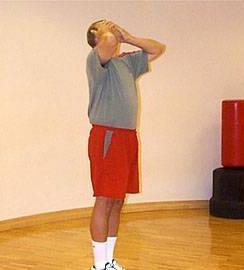 Swiss ball Balance disc Bosu Ball Med ball 2) Visual system challenges Any of the previous variations can be