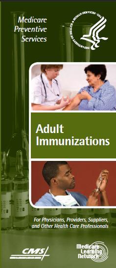 Adult Immunizations Flu vaccine (including H1N1) once per flu season Diagnosis V04.81 (for both), V06.