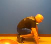 1-Leg Hip Extension Lie on your back with your knees bent and feet flat on