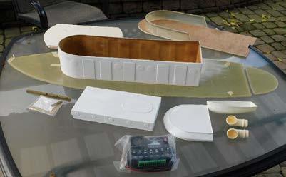 This kit is designed for an experienced builder seeking a serious tug boat.