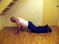 your fingers come in contact with the wall. If you find the exercise too hard, come a little closer to the wall.